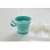 Isetou UGAI Cup (Gargle Cup) Portable with Case, Mint Green