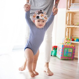 TORASO Baby Helmet for Crawling, Infant Helmet & Walking Baby Helmet,for Age 6-36 months, Pink Forest (1PC.CA)
