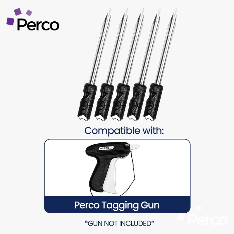 Perco NZ-204P Standard Tagging Gun Needles Replacement Kit, Steel -