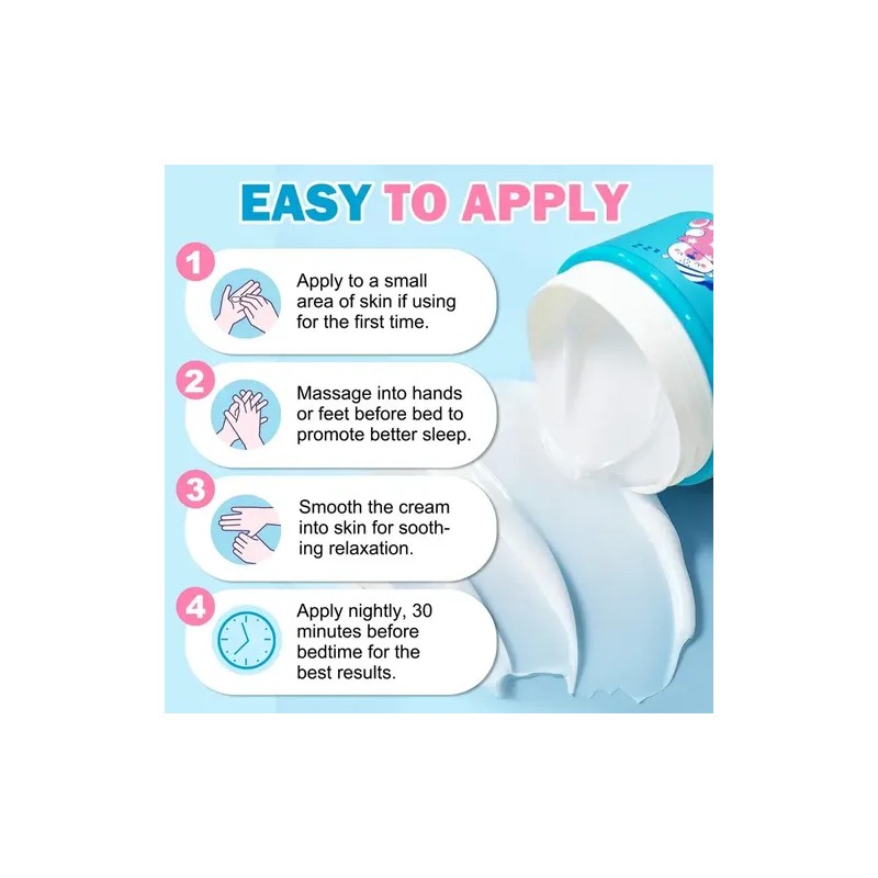 Crema Magnesio Relajante Natural Niños Mejora Calidad Sueño