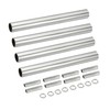 MECCANIXITY Threaded Extension Rod, 3.94" Lamp Pipe with Connector Light