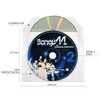 3L Double CD Case with Space for One Cover -