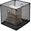Funnymoom 2 Pcs Foldable Metal Cube Storage Baskets 13x13 Kitchen