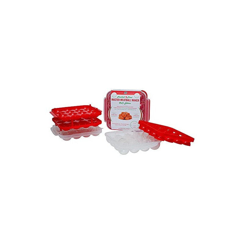 Meatball X Press - Meatball Maker & Stacking Storage Tray