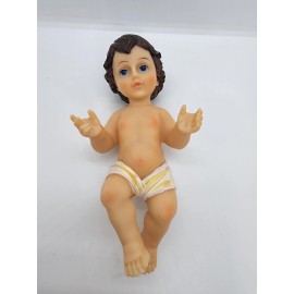 Baby Jesus 8"Figurine Figure Nino Jesus Christmas Resin Religious Gift2807-8