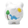 Child to Cherish Ceramic Piggy Bank for Boys, Dinosaur