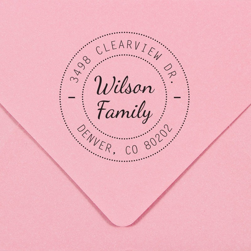 Self Inking Address Stamp - ExcelMark Style 321