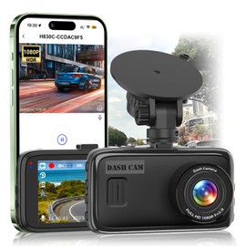 1080P Front Dash Cam, Dashboard Camera Recorder for Cars, NO SD Card