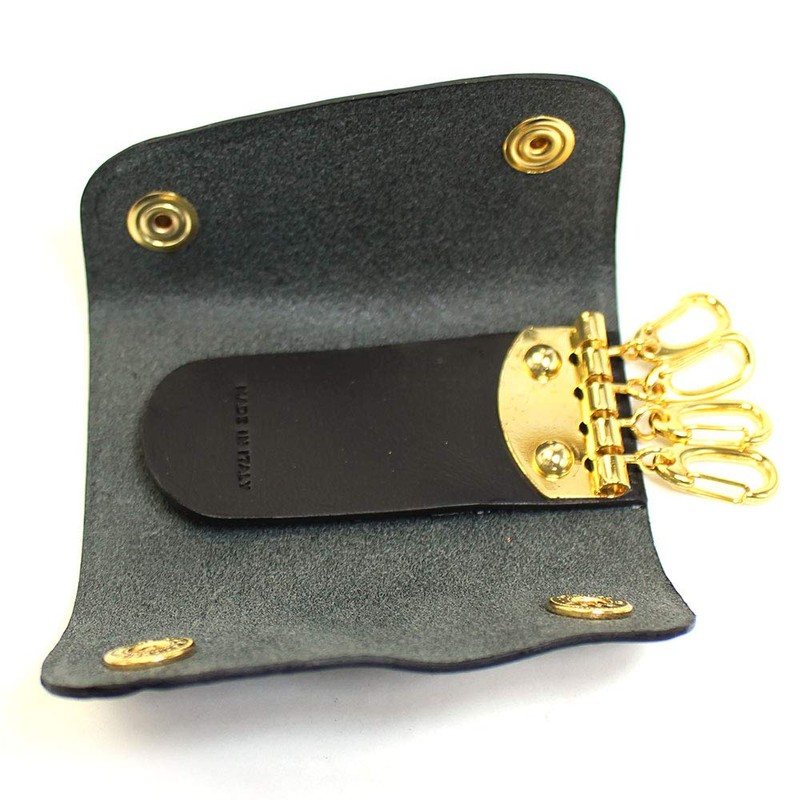 Luminio Key Case, Genuine Leather, Italian Leather, Key Cover, 4