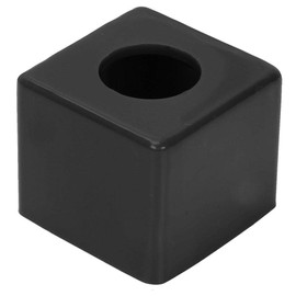 Zer one Durable Chalk Holder Portable Billiards Chalk Pool Cue Chalk Holder Billiards Accessory(Black)