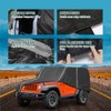 Waterproof Car Cover Compatible for Jeep Wrangler CJ,YJ, TJ &
