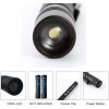 Cosmoing Zoomable 395nm UV Light Penlight Scalable Clip Blacklight Flashlight
