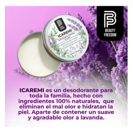 Antitranspirante tarro de crema Beauty Freedom lavanda