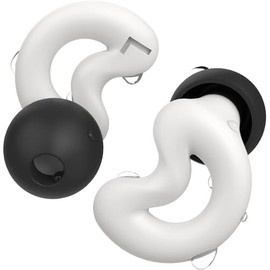 Relaxcharm Ear Plugs for Noise Reduction Hearing Ear Protection, Reusable Earplugs,10 Ear Tips in XS/S/M/L/Double Layer