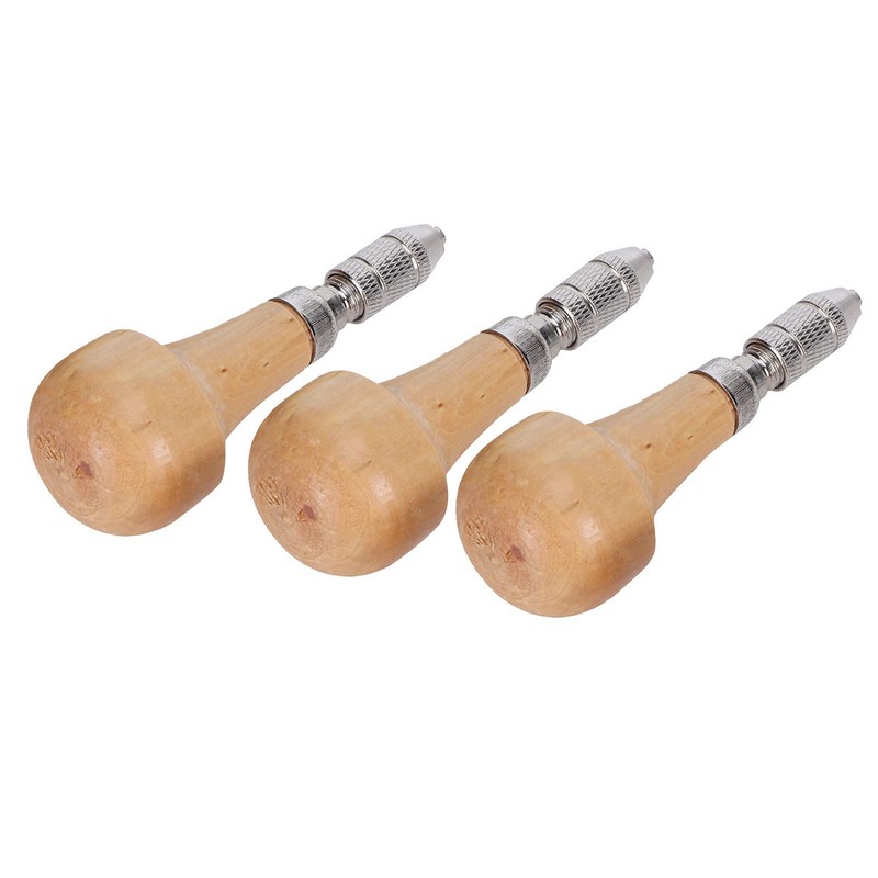 Precise Pin Vise,Graver Handle Pin Vise Jewelers Handles Wooden Vice