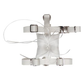 Croci Ceremony Dog Harness, Dog Harness, Dog Harness, Dog Harness, H-Shaped with Cushion for Weddings, Adjustable, M/ 48-70 cm