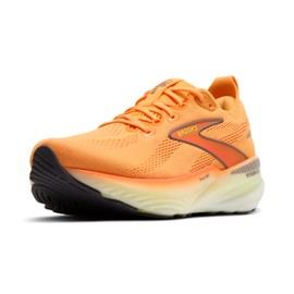 Brooks Men’s Glycerin GTS 22 Supportive Running Shoe - Orange/Nightlife/White - 10 Medium