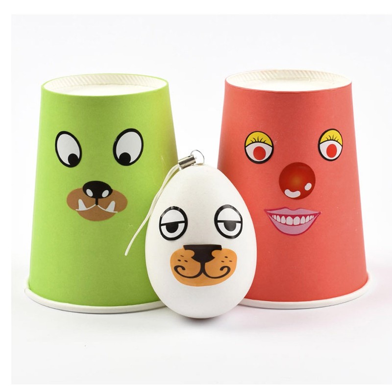 Lependor Black White Eye Sticker Labels - Eye Stickers in
