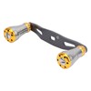 85MM Fishing Reel Handle Grip Carbon Metal Baitcasting Reel Left