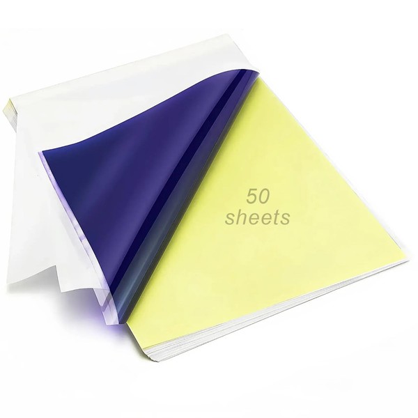 Narkysus Tattoo Transfer Paper - 50 Sheets Thermal Stencil Paper