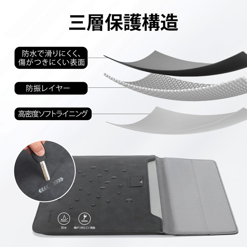 Omnpak Foldable PC Stand 13-13.6" MacBook Air M3/M2/M1 2024-2018/13" MacBook