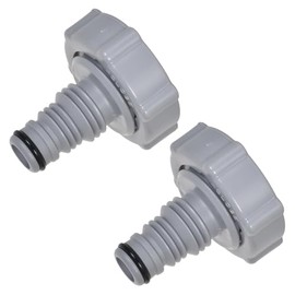 Cleminsta P6H1419 Drain Valve, Drainage Adapter for Draining Pool Hose Adapter Hose Pipe Drain Valve Connector