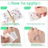 BEETIY 30 Sheets Luminous Tattoo Stickers, Glow Temporary Tattoos for