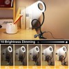 5X Magnifying Glass with Light, 3 Color Modes LED Desk