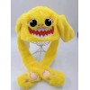 HaT Cute Moving Ear Hat Plush Hat Yellow Shark