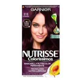 Garnier Kit Tinte Garnier  Nutrisse coloríssimos Mascarilla nutricolor permanente tono 316 lavanda