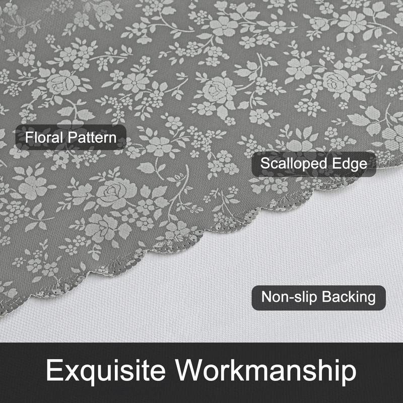 smiry - Mantel de vinilo impermeable, mantel rectangular resistente, mantel