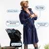 DudeRobe Men's Hooded Robe | As Seen on Shark Tank!