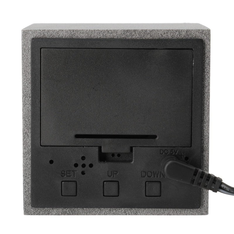 Nitori LED Digital Table Clock S 001HT Black NITORI 8171507