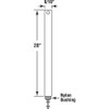 Prime-Line FH 2820 9/16 In. x 28 In. Spiral Tilt