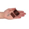 Pack of 20 Shelf Brackets, Brown, 44 x 20 x