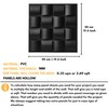 NOVECRAFTO Lattice Effect 3D Wall Panels - 6 Sheets Covering