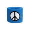 Flaggenfritze Flag Peace Symbol Sweatband + Free Sticker