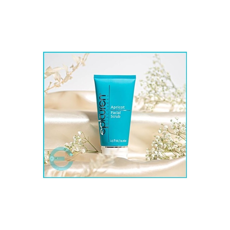 Epicuren Discovery Apricot Facial Scrub, 2.5 Fl oz