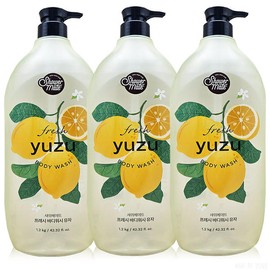 Farmers 샤워메이트 파머스 바디워시 유자향 1.2kg 3개 [샤워메이트 바디워시 1200ml 유자 x 3개] ShowerMate Farmers Body Wash Yuzu Scent 1.2kg 3 Pack [ShowerMate Body Wash 1200ml Yuzu x 3]