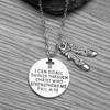 Dance Christian Necklace, Faith I Can Do All Things Through