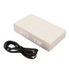 Wooden Digital Clock Wireless Charging Function 3 Brightness Electric Alarm