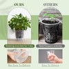 Wonderjune 9 Pcs Self Watering Pots for Indoor Plants with