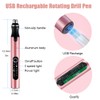 3-Speed Cordless Mini Drill Pen With 8 Small Drill Bits,Rechargeable