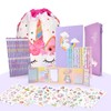 Cute Unicorn Gift Set for Girls and Boys, purple