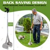 Alpha Scooper - Dog Pooper Scooper for Yard - 38"
