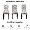 Chair Cover Set of 4, Set Covers for Chair, Removable