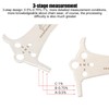 Chain Wear Indicator, 3 in 1 Stainless Steel Bicycle Chain