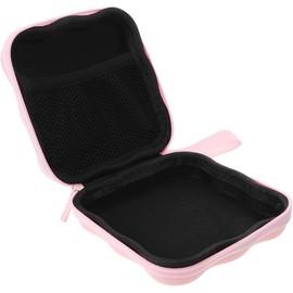 Kallory Caja para Guardar Toallas Sanitarias Portátil Cremallera Organizador de Toallas Sanitarias para Baño Soporte para Tampones para Bolso Cuidado Femenino