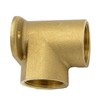 VARIOSAN 16393 Wall Plate 3/4 Inch 90° Wall Angle Brass