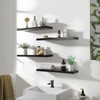 YYWUOJJ Wood Floating Shelves for Wall Decor, Rustic Wall Shelves